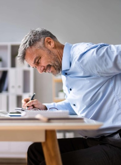 Come la postura può generare dolore